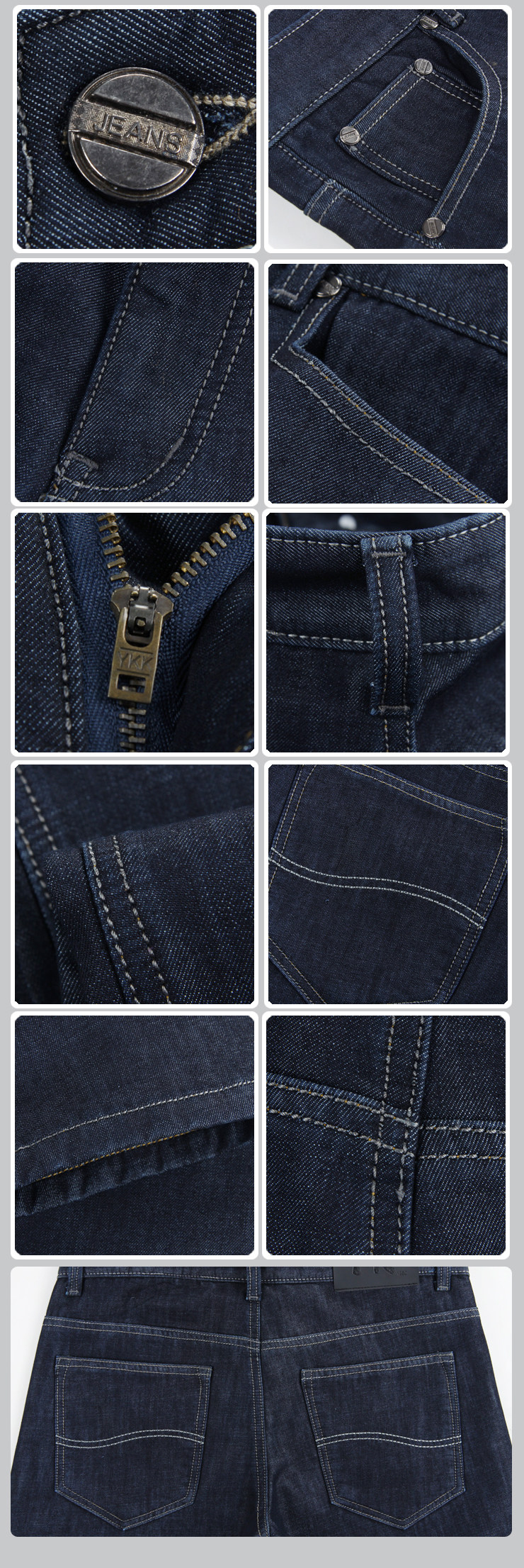 Jeans pour adolescent en coton pour hiver - Ref 1469792 Image 5