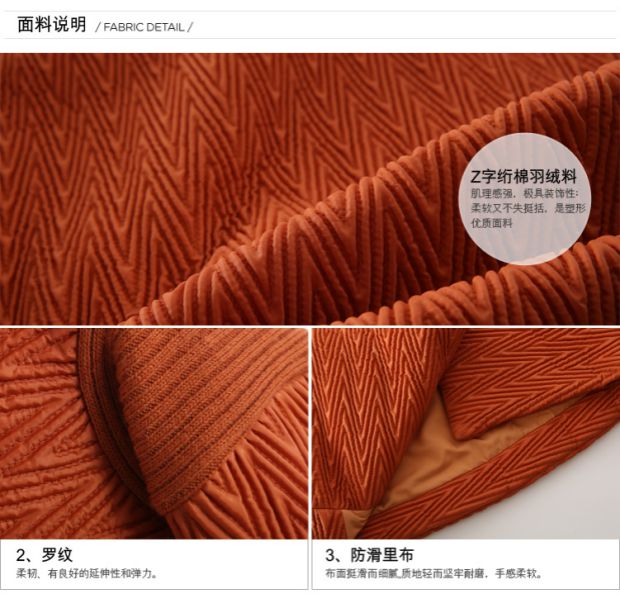 Thời trang phiên bản Hàn Quốc của áo khoác cotton kiểu ve áo hình chữ z trong áo khoác dài nữ áo phao adidas nữ