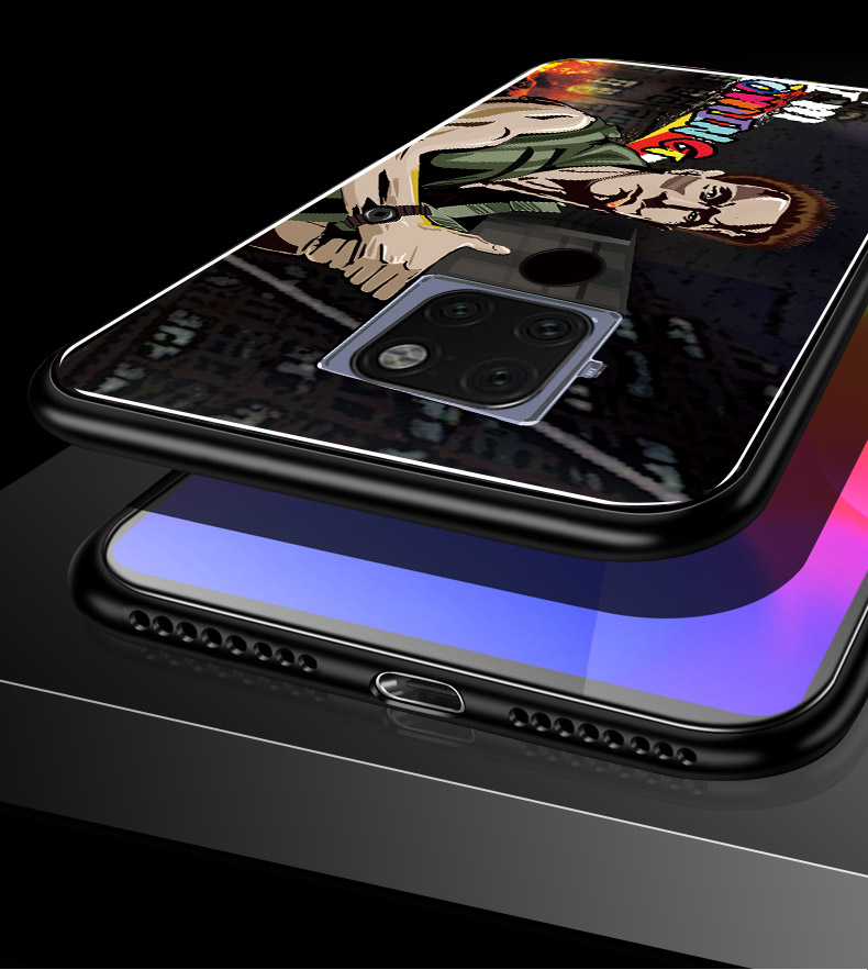 Commando Arnold Schwarzenegger vỏ điện thoại vỏ Huawei kính mate20 mate20pro sáng tạo cá tính Tide thương hiệu mate20x Arnold silicone tên lửa biên giới mềm giảm áo khoác nam thủy triều - Phụ kiện điện thoại di động ốp điện thoại iphone 8 plus