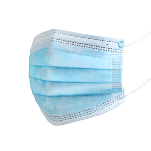 100只装三层防护成人口罩透气防尘