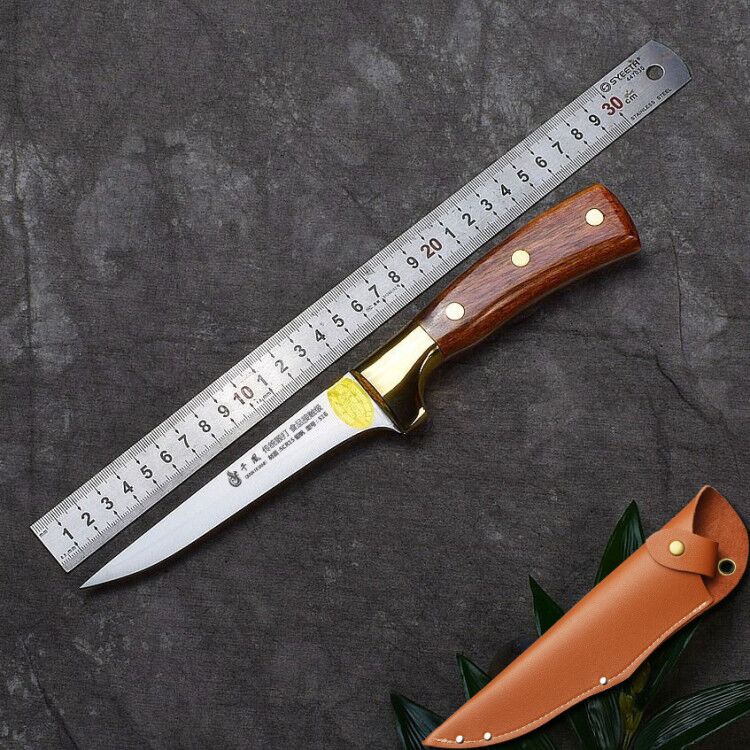 CoffeeImport German steel Osteotomy knife butcher Special knife Meat knife Kill pigs Slaughter sheep Split knife cut meat meat cleaver Multi purpose knife