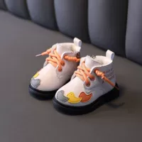 Птичья белая черная нижняя ботинки