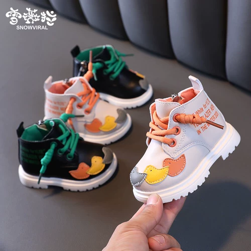 Bmw, Martens, детская демисезонная обувь подходит для мужчин и женщин для раннего возраста, детские туфли, флисовые короткие сапоги, ботинки, мягкая подошва