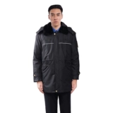 Длинный пуховик, зимняя униформа для работы, увеличенная толщина, средней длины, рабочая одежда