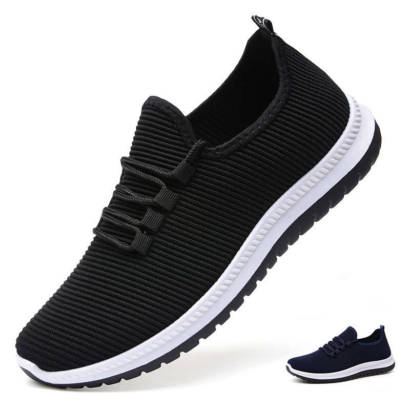 New Autumn Winter Dad Shoes Cloth Shoes Men's Singles Shoes Seniors Shoes Casual Middle Aged Non-slip Men's Bodybuilding Shoes