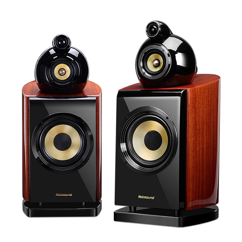 Nobsound Nopp Sound DM8 Passive Hifi Speaker Audiophile Grade Nautilus Audio Hi Guarantee Real Wood