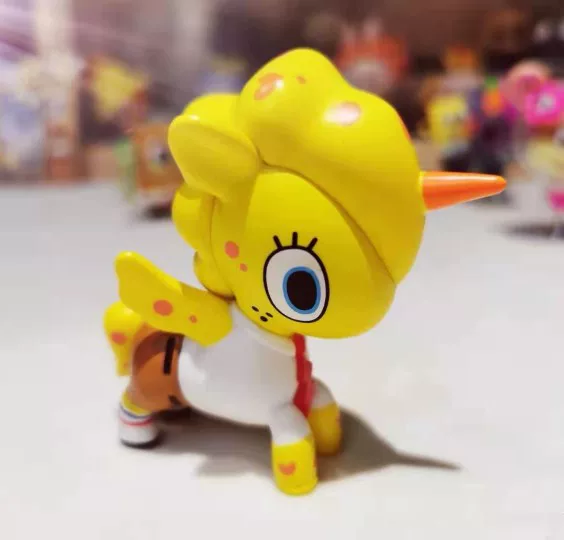 Серия Tokidoki Tao Qiduqi SpongeBob: blind box школьная большая звезда соединенная кукла единороги зверь игра