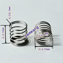 Touch spring F10 * 10 (or height 6)* 0 5*6 3mm touch switch spring can apply for sample