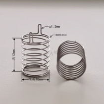 F10 * 12*1 3*0 4 straight tube double pin touch spring manufacturer direct supply large support Welcome to inquire