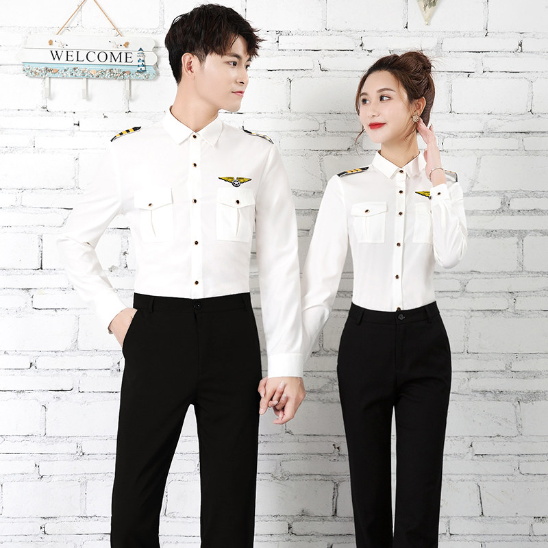 KTV waiter overalls high-end club hotel front desk tooling foot bath foot massage foot bath technician overalls suit