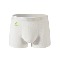 Mens underwear pure cotton 2024 new summer antibacterial crotch boys style four-corner breathable loose large size boxer shorts