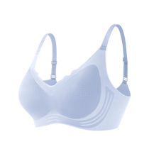 Summer underwear for women with small breasts gathered seamless thin side breasts summer ultra-thin cool breathable hole cup bra