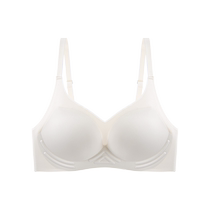 Seamless underwear for women with small breasts summer thin breast-retracting anti-sagging no rims beautiful back soft support bra