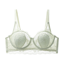 Underwear for women thin big breasts small push-up secondary breasts anti-sagging summer ultra-thin rabbit ears new hot style bra