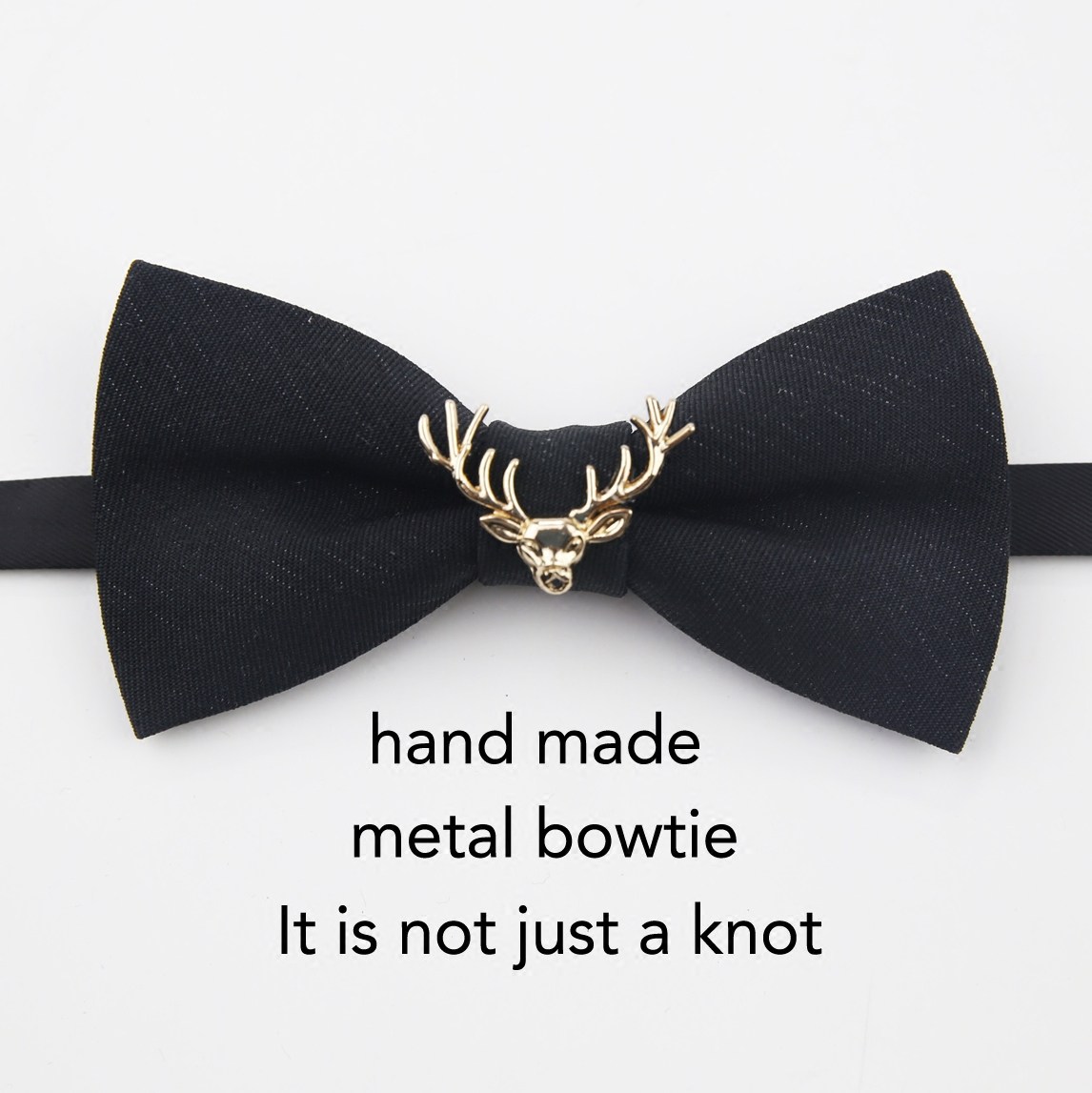 notkNot original metal handmade neckline wedding male groom bridegroom Inron Saucer Small Deer Gift