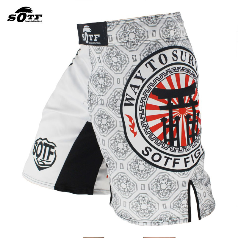 SOTF foreign trade MMA shorts UFC free boxing match training pants Muay Thai fighting boxing sports sanda suit