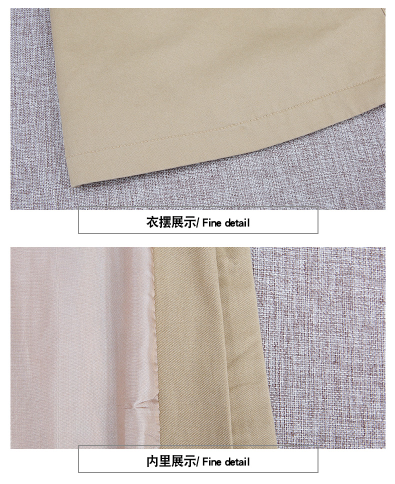 Trench pour femme en Coton - Ref 3227759 Image 27
