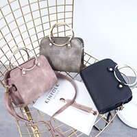 2019 new ladies fashion versatile handbag messenger bag