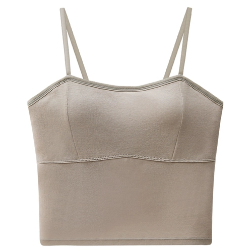 Нижнее белье, бюстгальтер-топ, летний тонкий хлопковый топ с чашечками, красивая спина