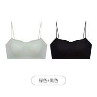 Короткий, зеленый, черный