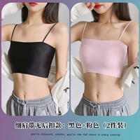 Черные розовые бретели