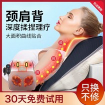 Cervical spine massager neck waist pain waist shoulder massage pillow home multifunctional body massage waist cushion waist protection