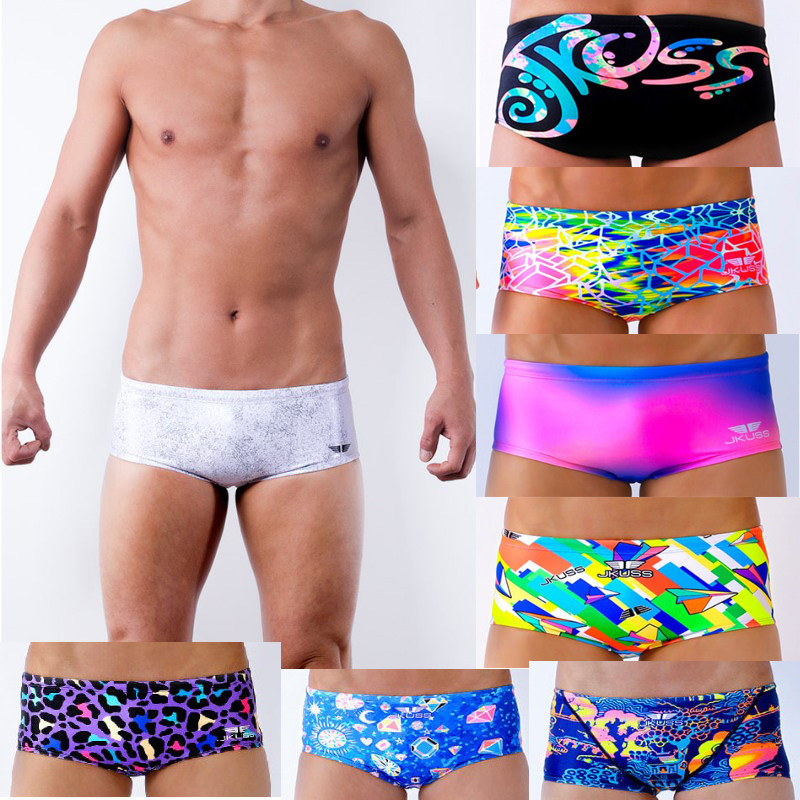 South Korean special price promotion JKUSS professional men's small flat corner swimming pants race training speed dry fashion