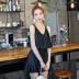 Áo tắm kích thước lớn nữ béo m dính liền bảo thủ che bụng là gầy Hàn Quốc mùa xuân nóng bỏng cha mẹ đi biển kỳ nghỉ áo tắm đen - Bộ đồ bơi One Piece