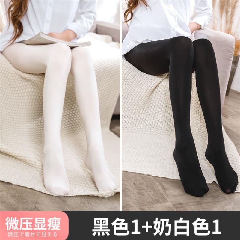 Mùa xuân và mùa thu mùa đông pantyhose womens áp lực quần dày vớ chống móc ue-chân vớ đáy vớ thịt đen mỏng.