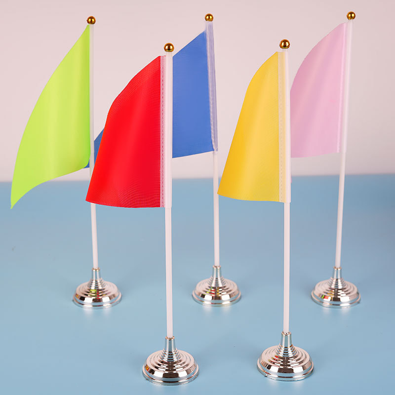 10 Small Red Flags, Small Colorful Flags, Table Flags, Triangular Flags, Table Decorations, Flags, Small Colorful Flag Decorations