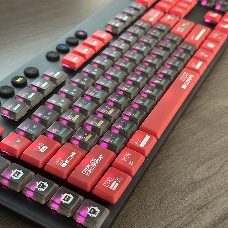 Logitech G913 Mechanical Keyboard Colorful DIY Keycaps Suitable for G913Tkl G915 G813 G815 Keycaps
