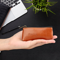 Small capacity PU leather pipe straw bag hand-rolled silk bag moisturizing tobacco bag outdoor travel portable personalized pipe accessories bag