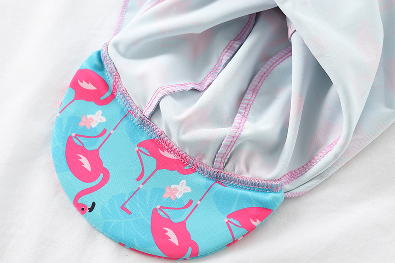 Đồ bơi cho bé gái Dễ thương Xiêm Flamingo Áo dài tay chống nắng Kỳ nghỉ cho bé Áo tắm cho bé Đồ bơi công chúa - Bộ đồ bơi của Kid đồ bơi cho trẻ em