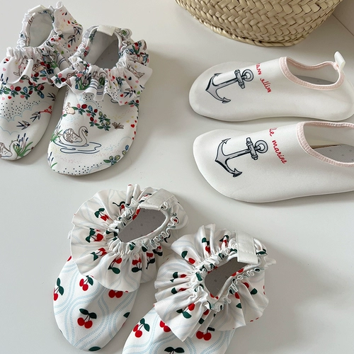 Скандинавская детская пляжная обувь, нескользящий аквапарк подходит для мужчин и женщин, скандинавский стиль, мягкая подошва