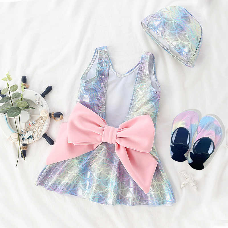 Children's swimsuit woman's body girl mermaid princess Little CUHK baby boy baby swimsuit dress swimsuit