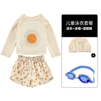 Желтый купальник+Blue Crab Mircor