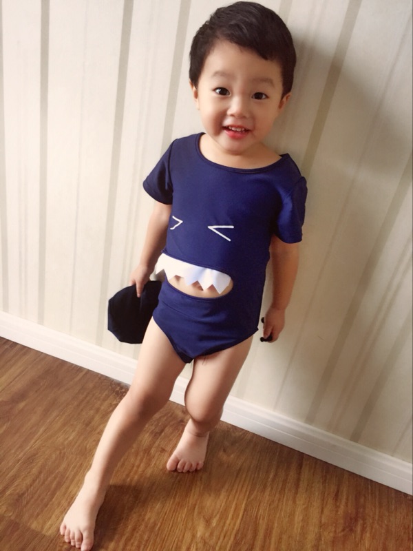 Đồ bơi trẻ em chống nắng cho bé gái Đồ bơi bé trai dễ thương Đồ bơi bé trai bé gái Xiêm Đồ bơi 1-3 tuổi - Bộ đồ bơi của Kid bộ đồ bơi nàng tiên cá