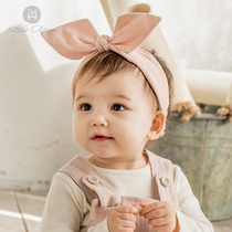 South Korea imported baby hair band Female baby hair band Cute bow headdress Princess style 1-2 years old childrens hair band