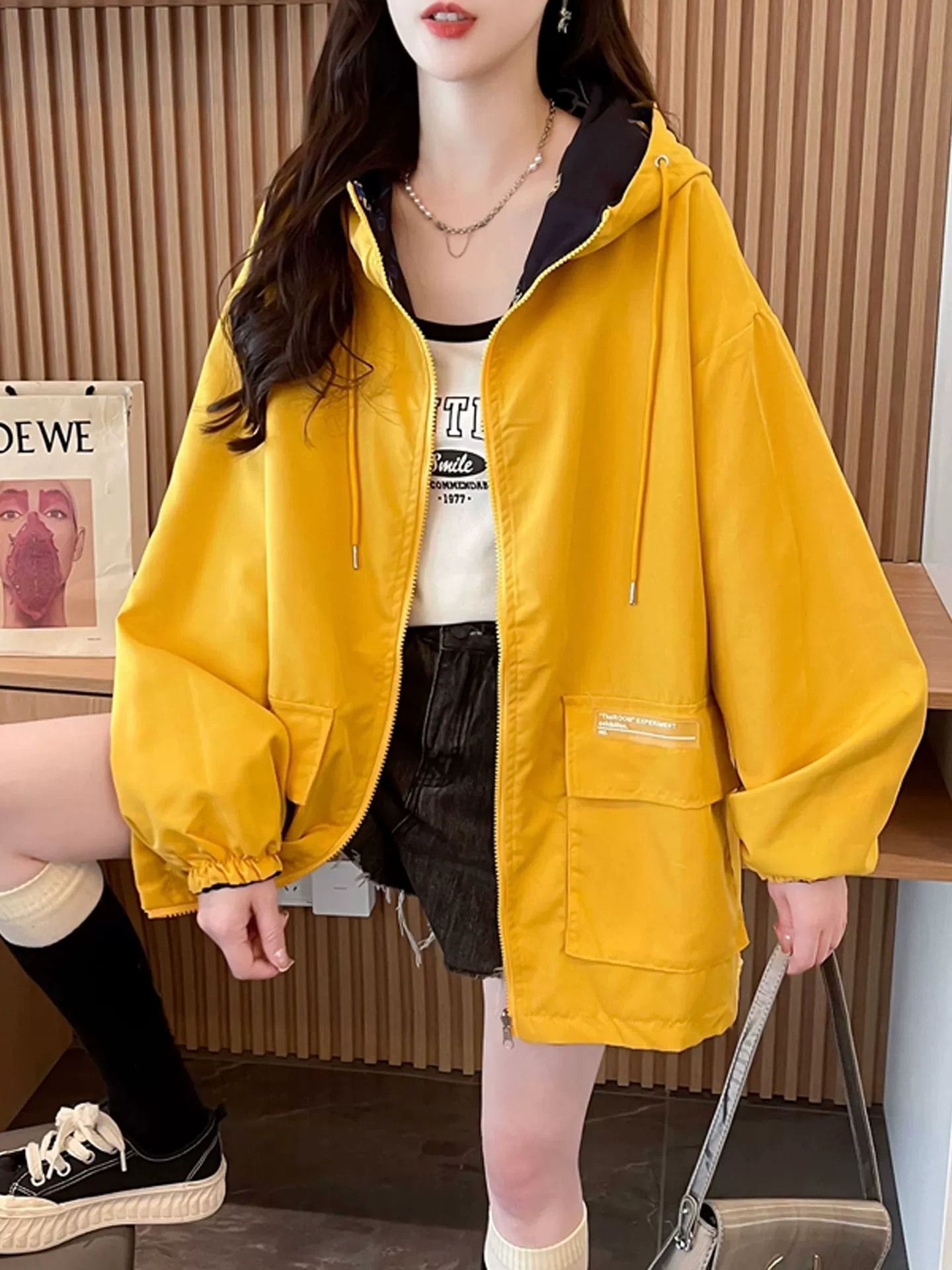 Дизайнерское trench coat, куртка, осенняя толстовка-худи, кардиган, тренд сезона, для подростков