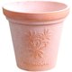 Terracotta embossed flower pot retro Roman breathable pottery pot made of old ins style pastoral simple literary red pottery pot