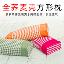 Summer buckwheat pillow does not collapse or deform old coarse cloth pillow core high pillow single home cervical vertebra student dormitory