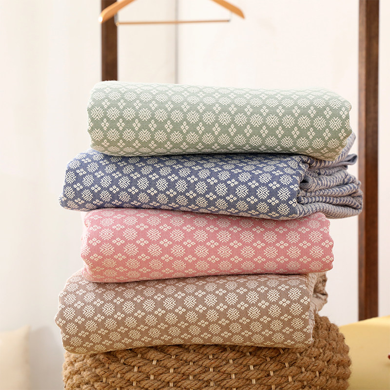 Extra - thick coat - cloth cotton cool three - piece pack thickening encryption 100 pure cotton sheets