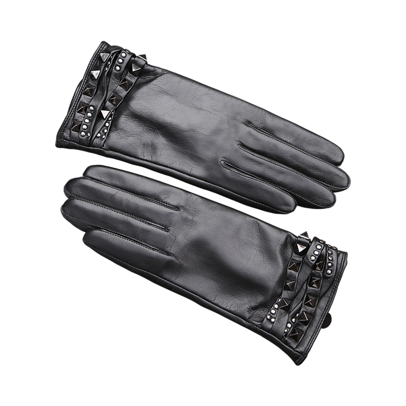 Gants pour femme en En peau de mouton - Ref 3154092 Image 5