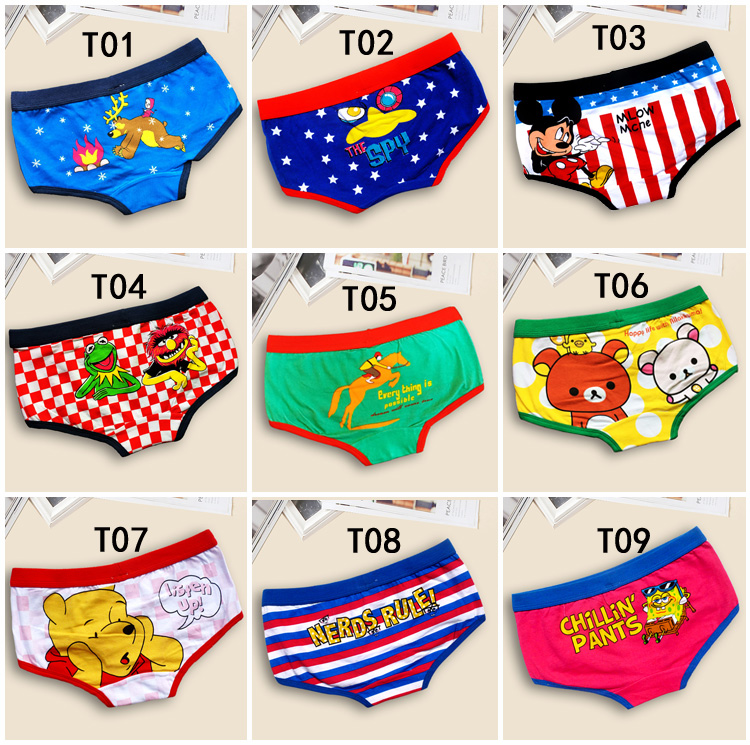 Siêu nhân cotton cotton hoạt hình đồ lót nữ tam giác thanh niên sinh viên dễ thương gợi cảm quần eo thấp một giấc mơ quần xì áo vú