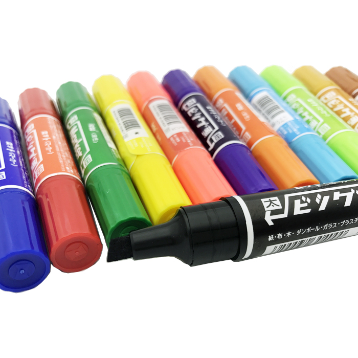 MO-150 Thickness double-headed oily marker hook line color drawing brush black blue red green yellow purple orange brown