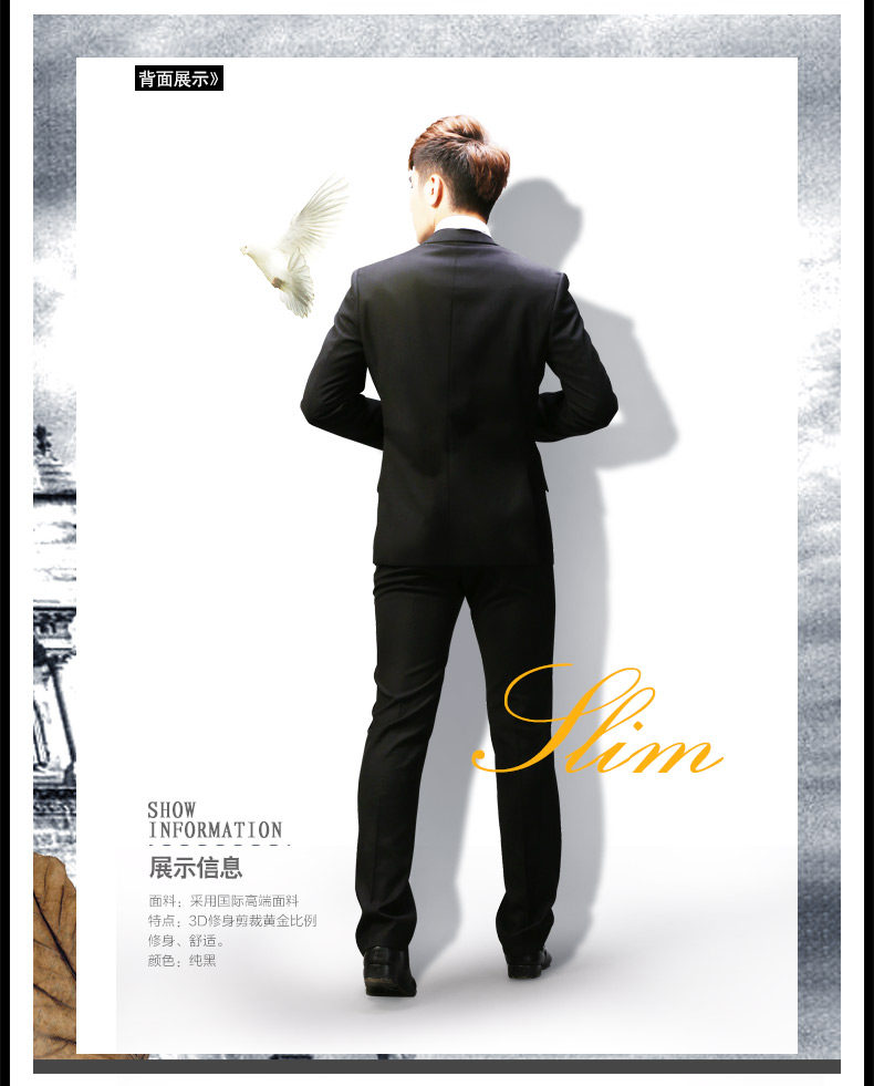 Costume homme pour automne - Ref 1554691 Image 8