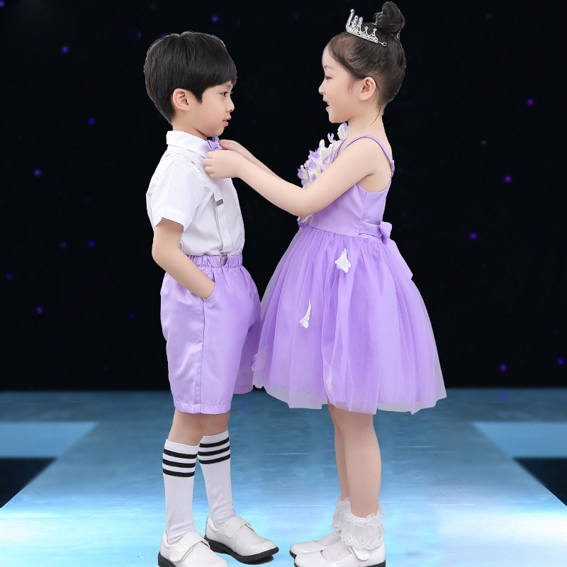 61 children cast out to serve princess nepotism Children's Day Performance Costume Kindergarten Dance Costume Choir