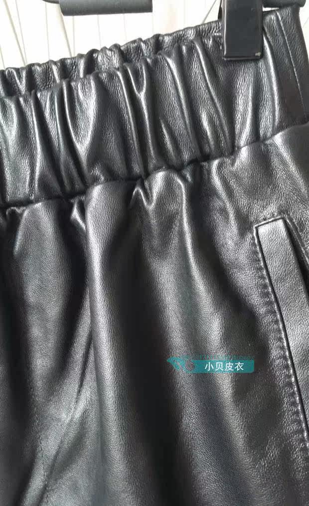 Pantalon cuir homme droit pour printemps - Ref 1492002 Image 21