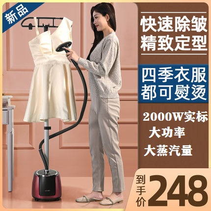 Bao Overseas Chinese Love Clothes Domestic Steam Hanging Bronzing Machine 2000W High Power Clothing Store ten Stalls Germicidal Large Water Tank Steam Iron