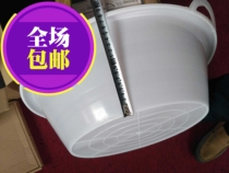 Extra-large thickened tire leather basin building Gray basin cement basin rubber basin tool basin parts basin resistance to fall and wear resistance